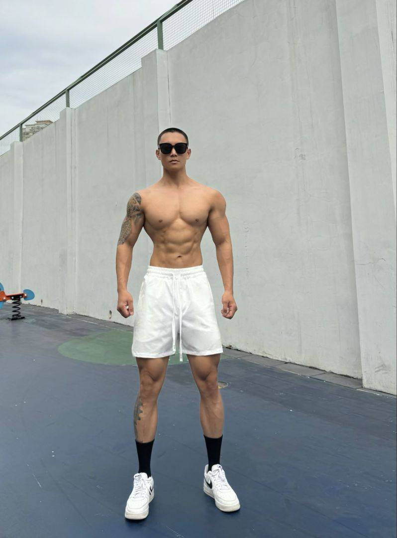 Ice Silk Quick-drying Double-layer Shorts For Men