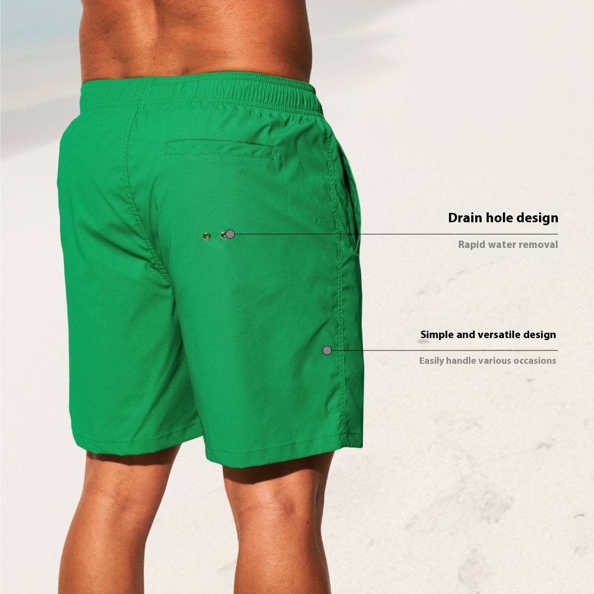 Men's Quick-drying Sports Casual Soakable Beach Shorts