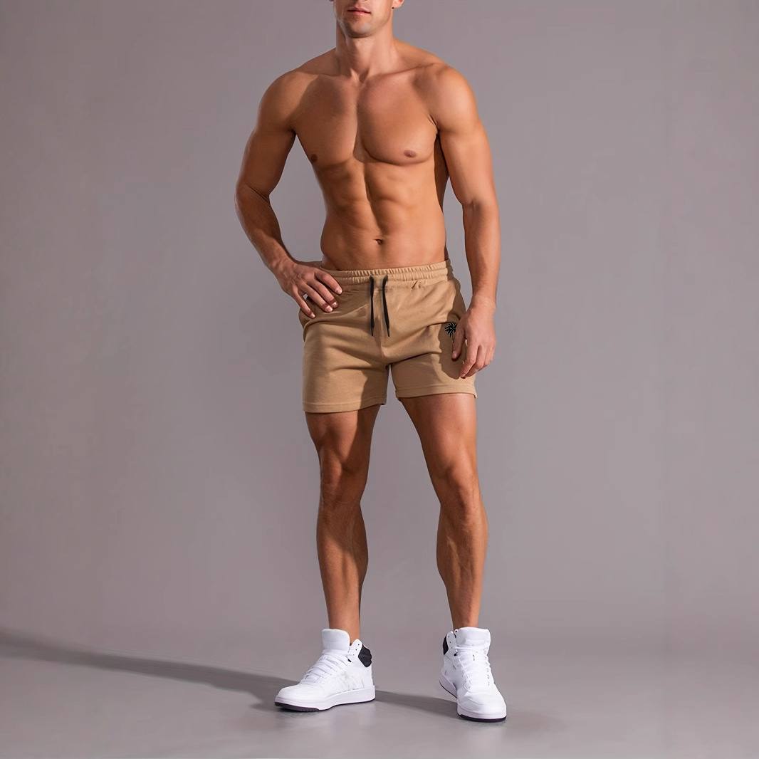 Men's Casual Coconut Printed Sports Shorts