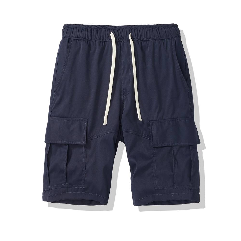 Men's Multi-pocket Loose Cropped Pants Outdoor Leisure