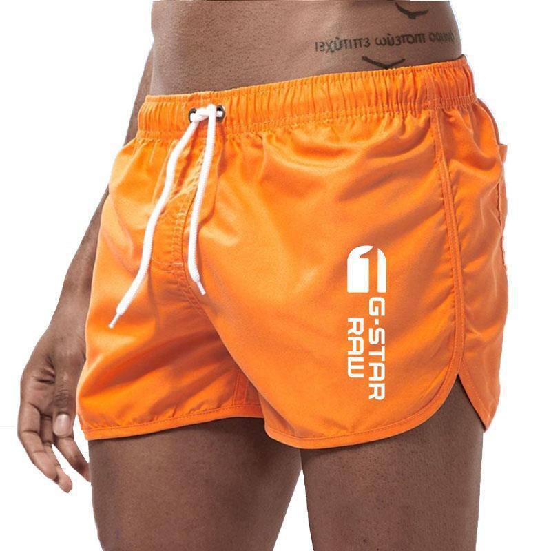 Men's Stylish Beach Shorts Polyester Multi-color Sports Men Short Shorts