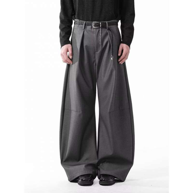 Loose Casual Pants Men's Versatile Thin Draping Wide Leg