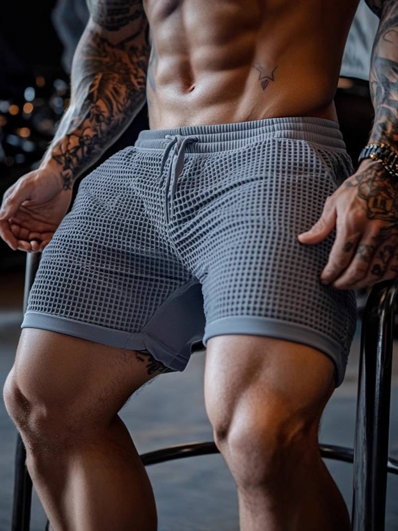 Men's Sports Workout Comfort Casual Shorts