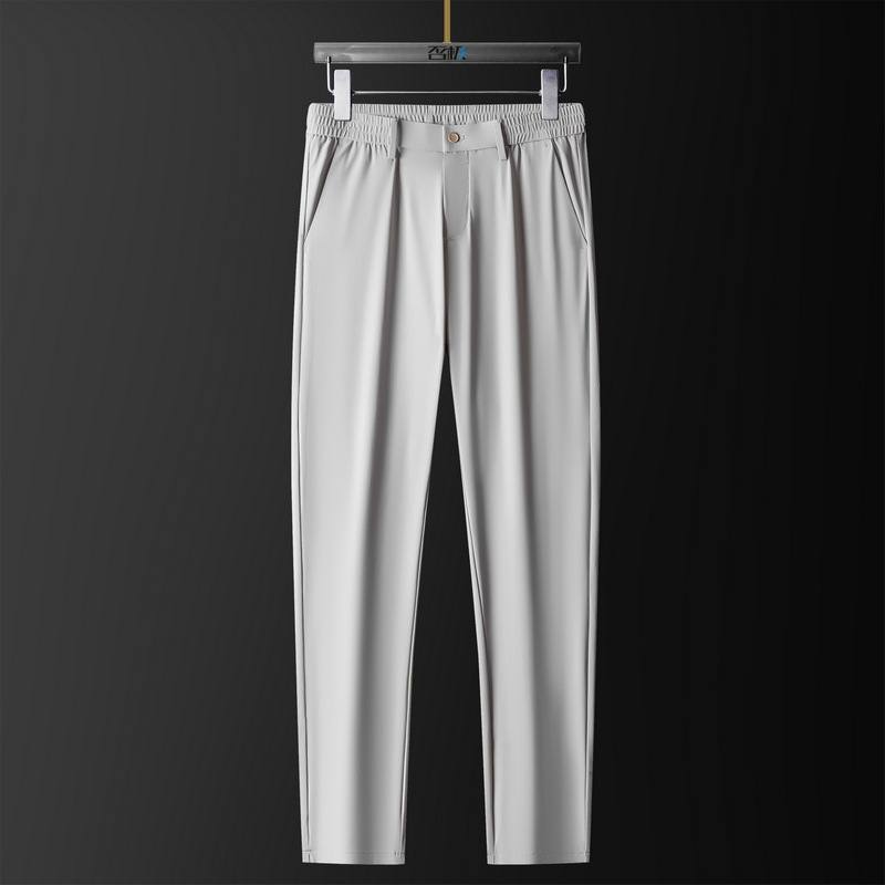 Seamless Non-ironing Men's Ice Silk Trousers