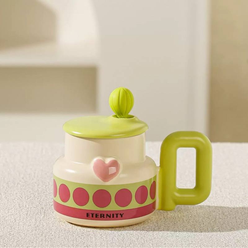 Design Mug Boys And Girls Ceramic Drinking Cup