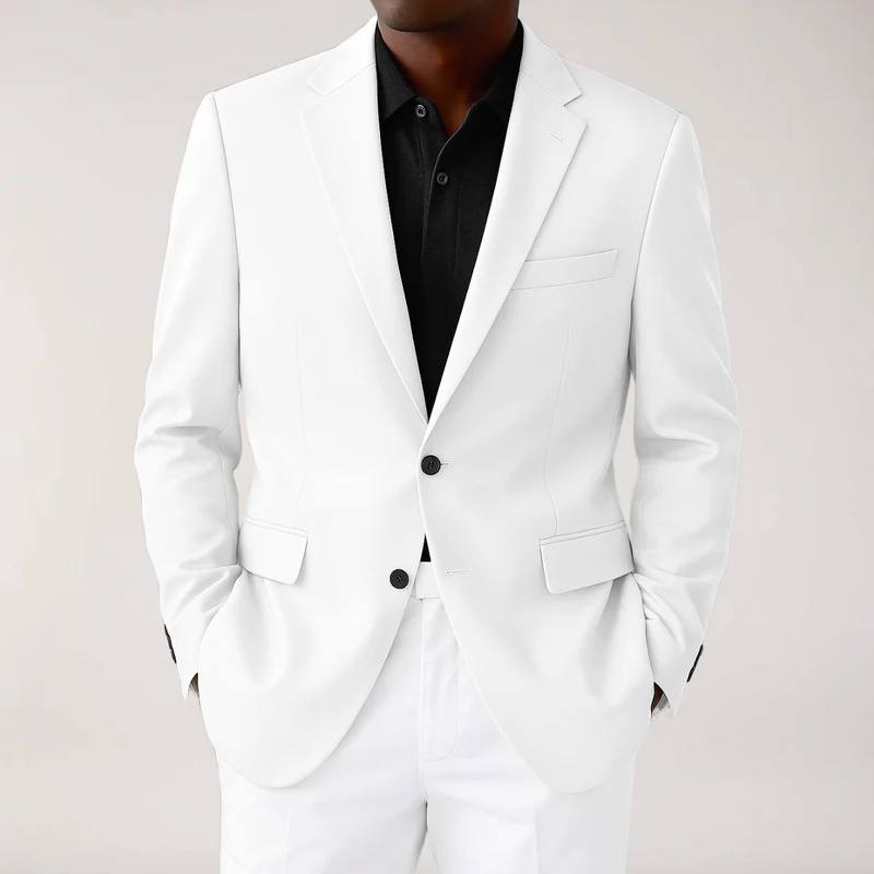 Men's Suit Jacket Casual Style