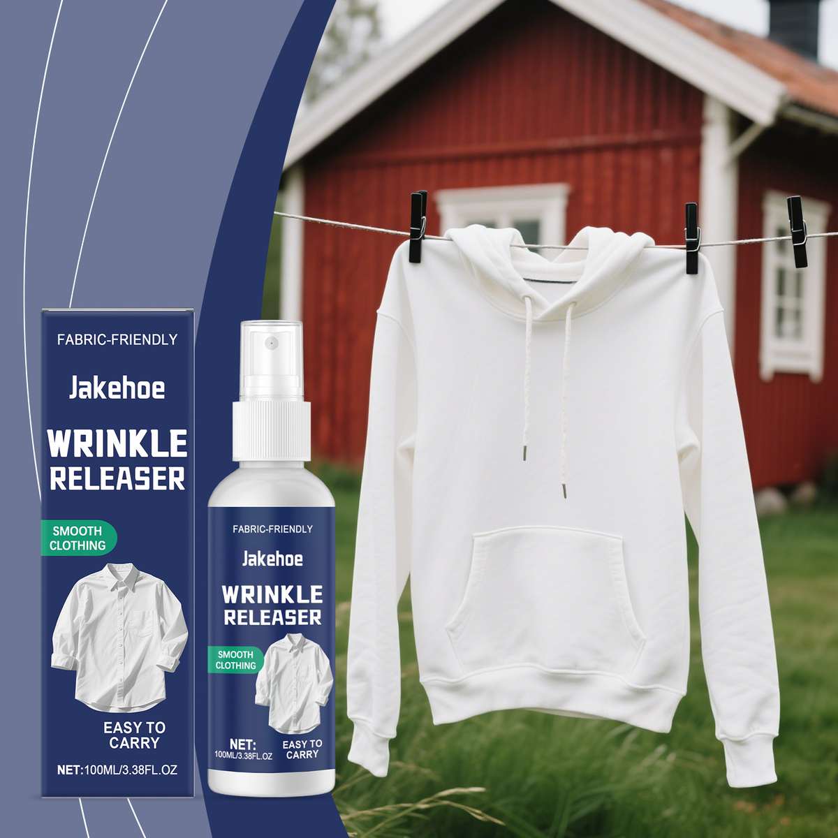 Clothing Wrinkle Removal Spray Is Fast And Smooth