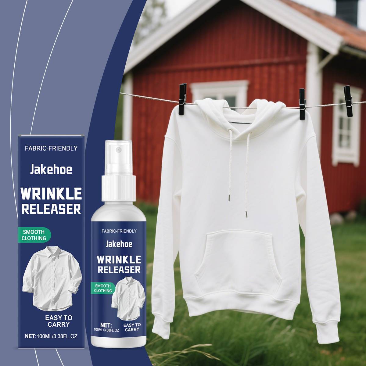 Clothing Wrinkle Removal Spray Is Fast And Smooth