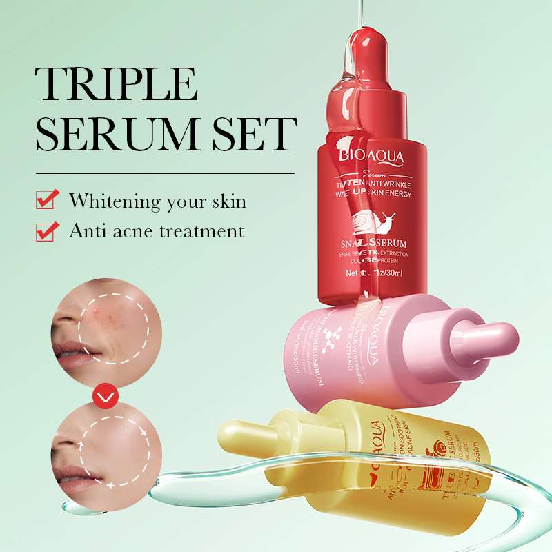 Snail Turmeric Nicotinamide Set Moisturizing