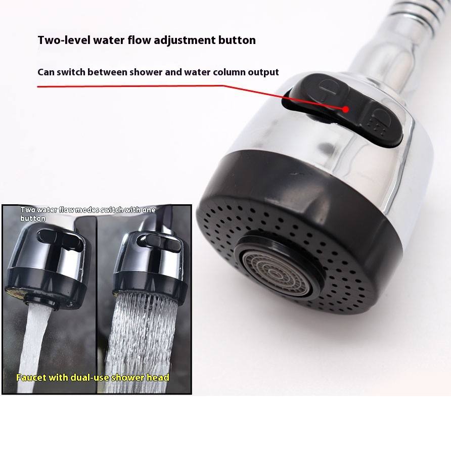 Metal Folding Deformation Universal Tube For Faucet Outlet