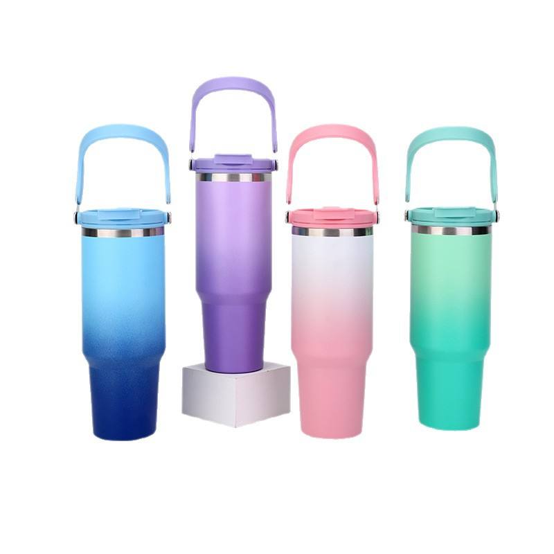 30oz Stainless Steel Portable Car Cup Double Layer