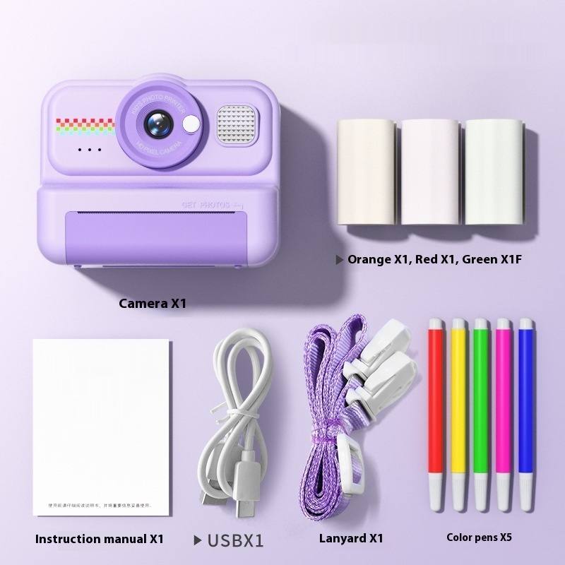 HD Photo And Video Instant Printing Camera