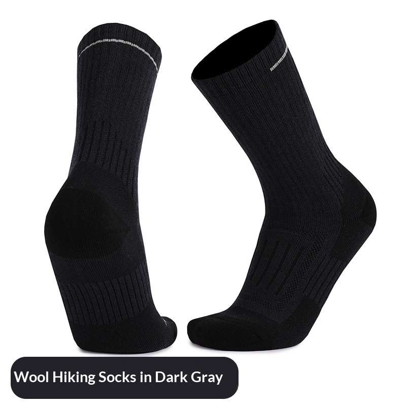 Men's Outdoor Non-slip Wear-resistant Sweat-absorbent Breathable Wool Socks