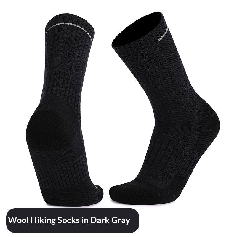 Men's Outdoor Non-slip Wear-resistant Sweat-absorbent Breathable Wool Socks