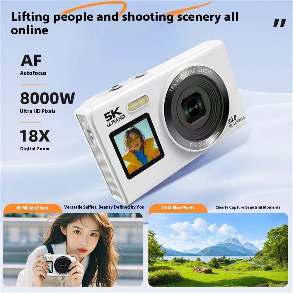 HD Dual-screen Selfie Video WIFI Mobile Phone Portable Digital Camera