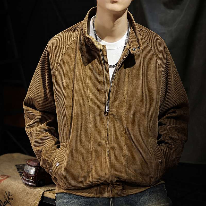 Men's Vintage Corduroy Long-sleeved Jacket