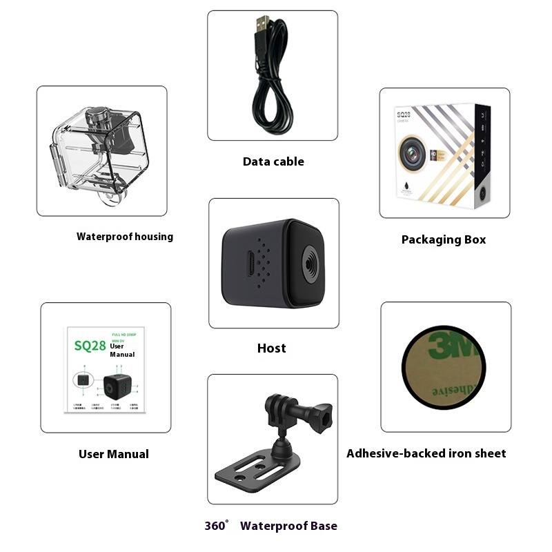 SQ28 Waterproof Camera Outdoor HD Aerial Photography Sports