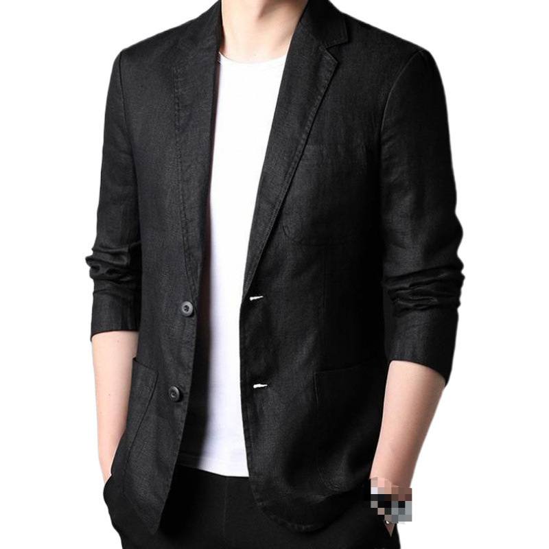 Linen Leisure Suit Men's Spring And Summer Thin