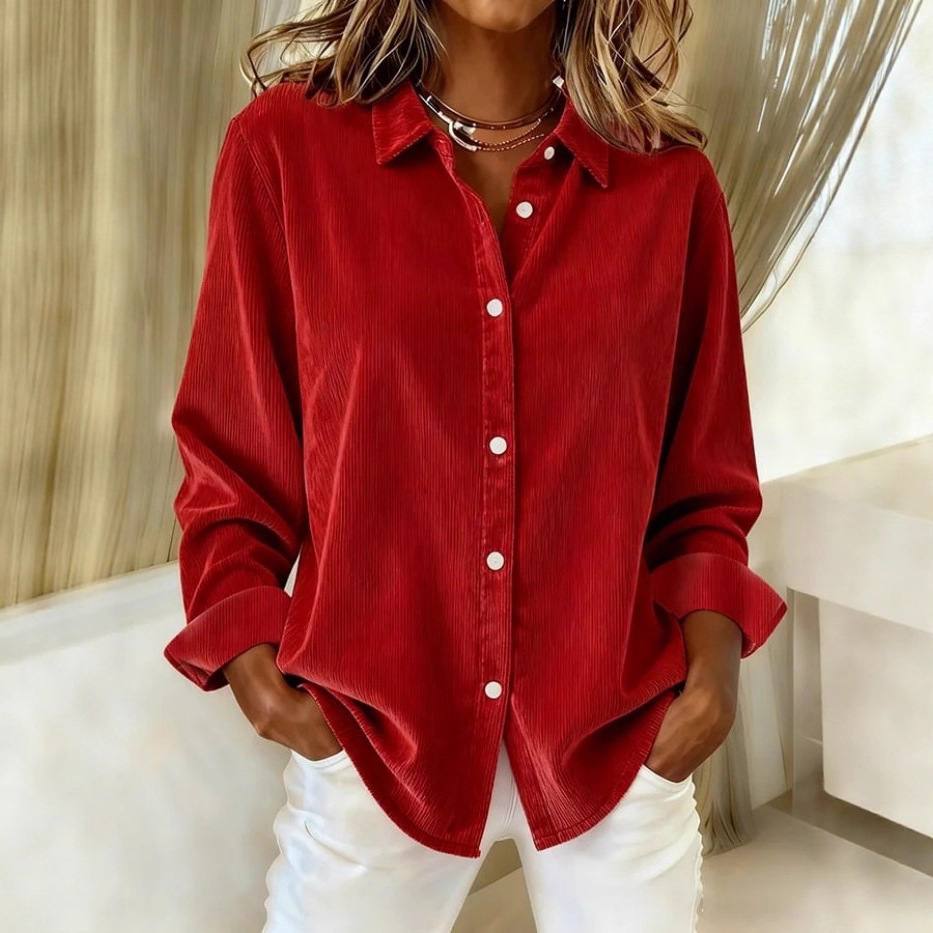 Women's Corduroy Casual Shirt