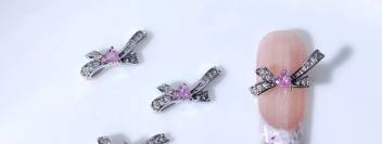 Zircon Nail Art Accessories Bow Heart Moon Irregular Multi-category