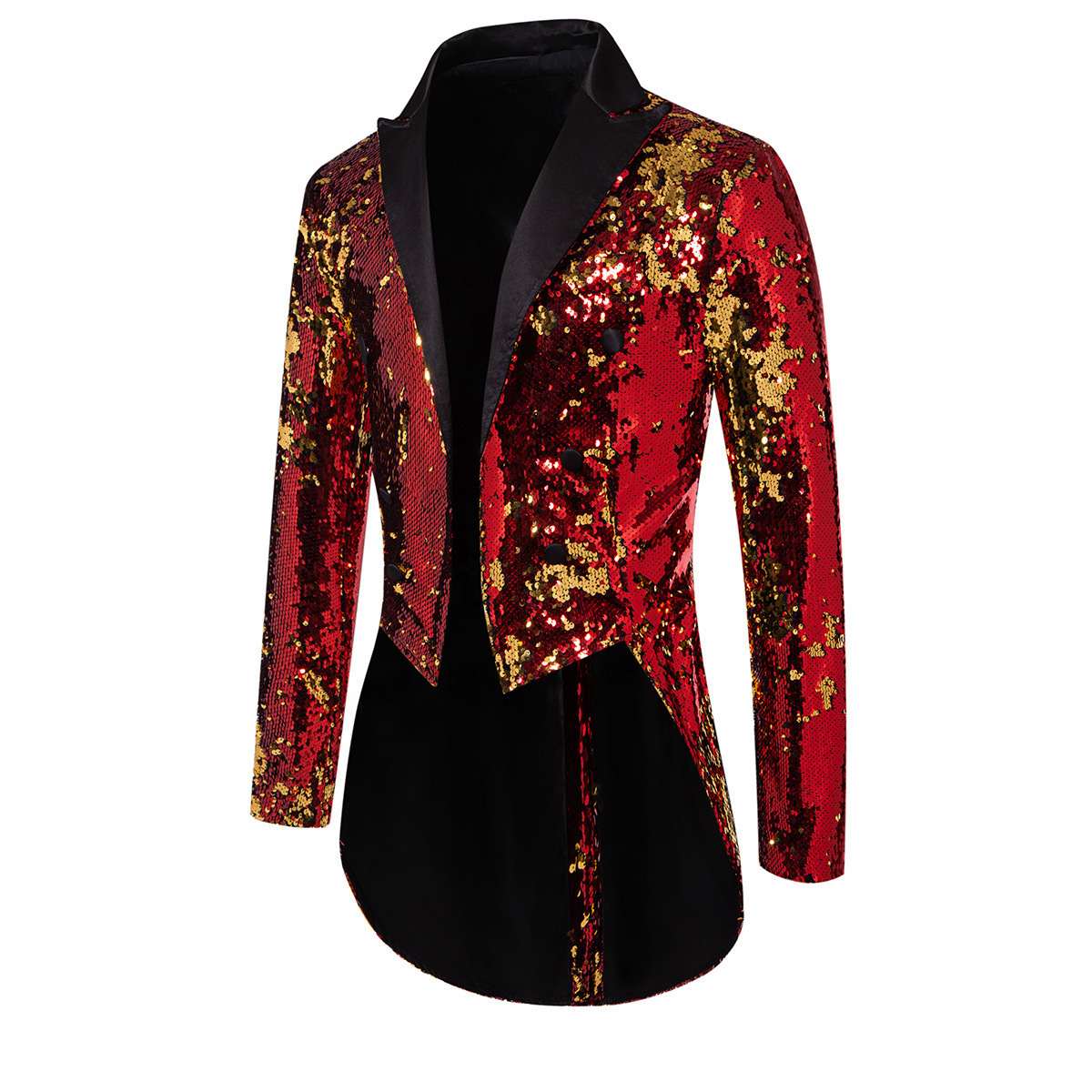 Men's European And American Sequin Performance Suit Jacket