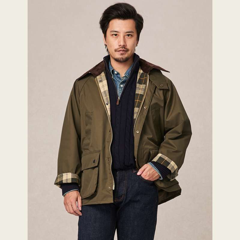 Vintage OS Bedale Wax Jacket Trench Coat