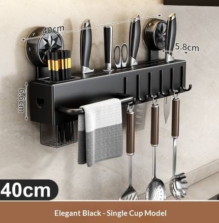 Punch-free Kitchen Shelf Home Wall-mounted