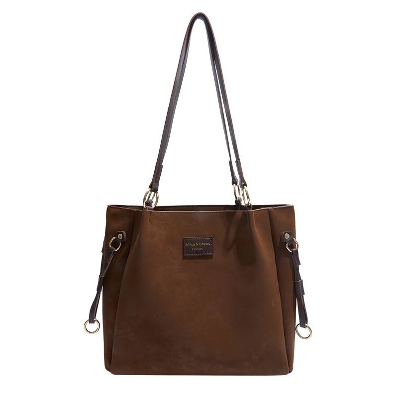 Fashionable High-capacity Versatile Commuter Shoulder Bag