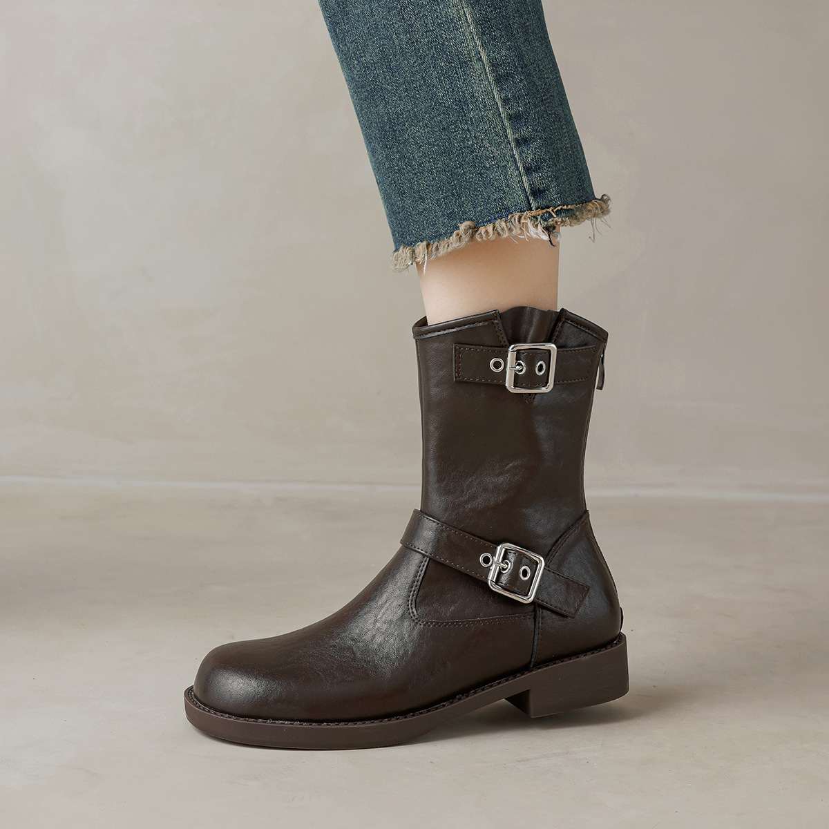 Autumn Womens British Style Boots