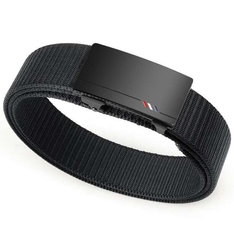 Mens Versatile Casual Outdoor Nylon Belt