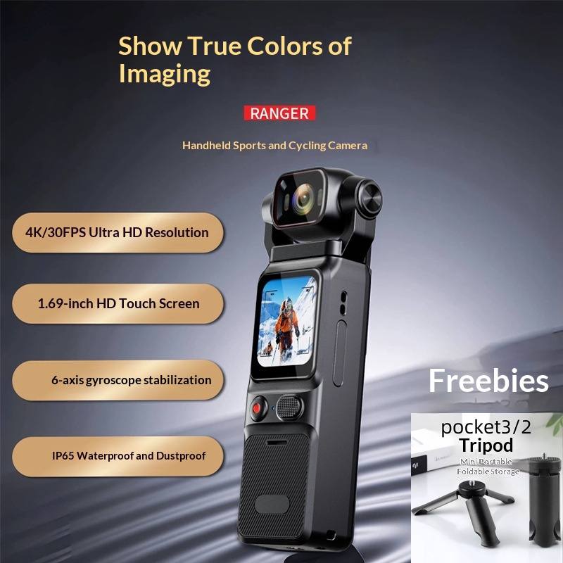 4K Ultra-HD Waterproof Anti-Shake Touchscreen Outdoor Action Camera