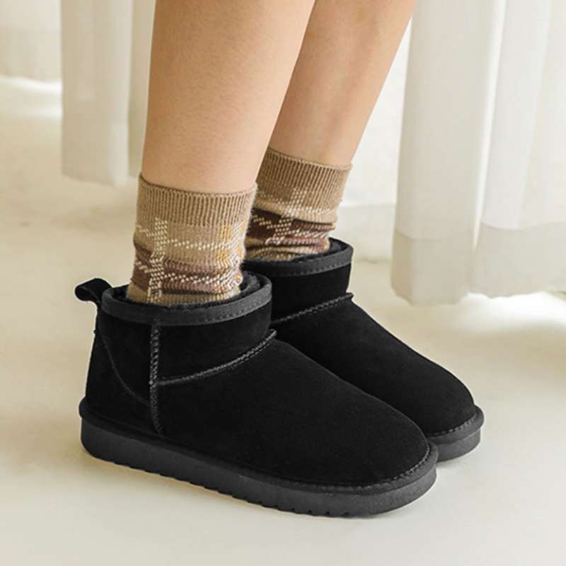 New Womens Stylish War Short Snow Boots
