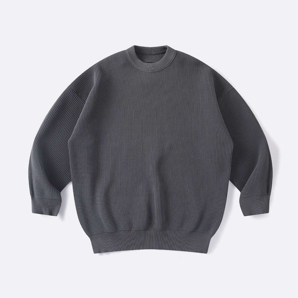 High-elastic Yarn Soft Skin-friendly Wear-resistant Pilling-resistant And Loose-fitting Sweater