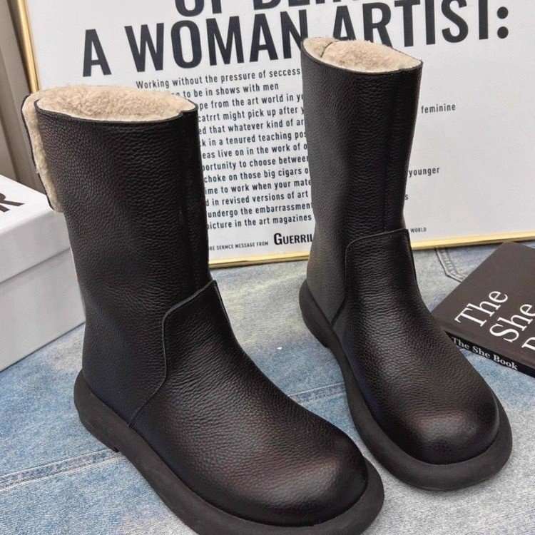 Womens Stylish Non-slip Thick-soled Snow Boots