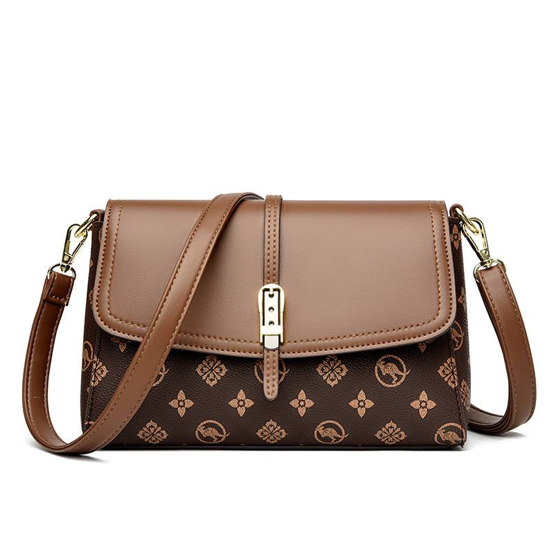 Womens Printed High-Capacity Shoulder Bag