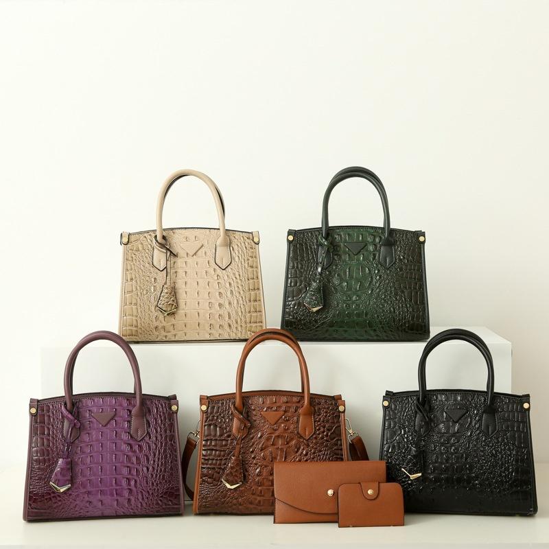 Vintage Crossbody Statement Handbag Set For Women