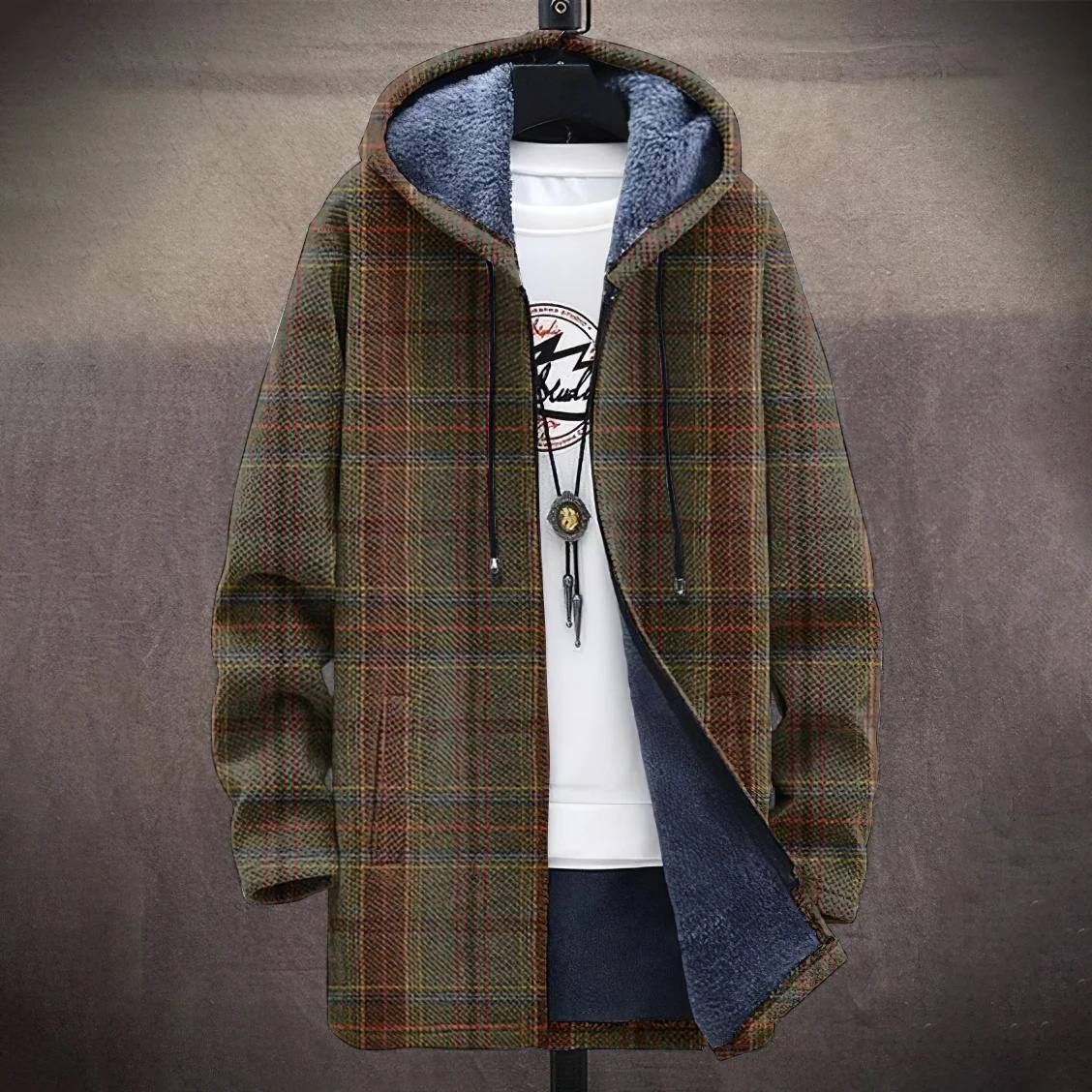Fashion Digital Printing Fleece Padded Coat Jacket