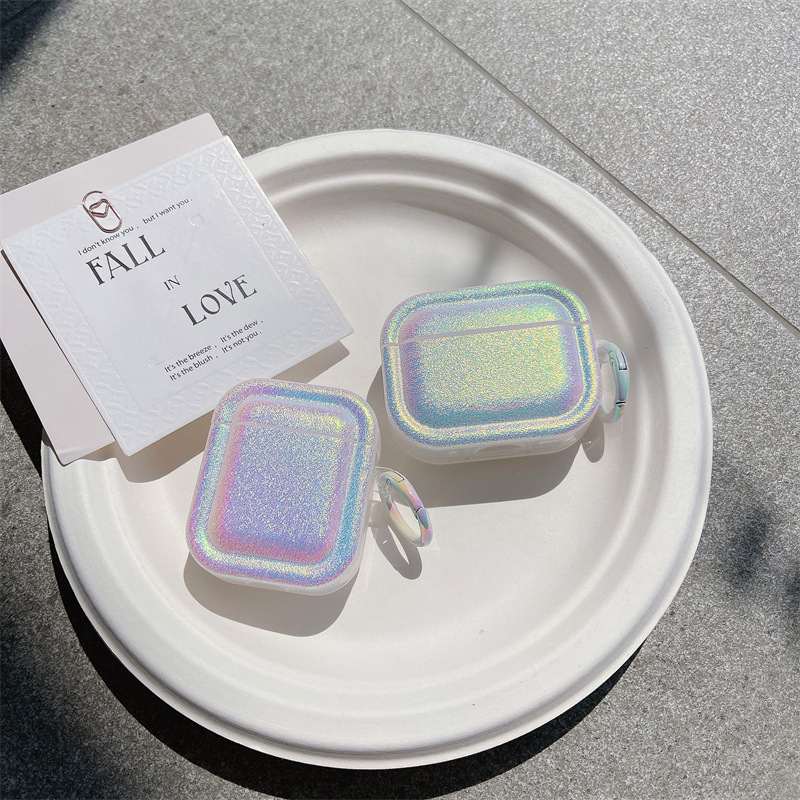 INS Minimalist Iridescent Bluetooth Earphone Case