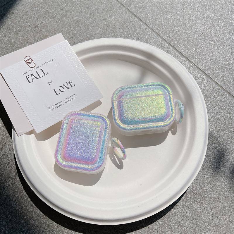 INS Minimalist Iridescent Bluetooth Earphone Case