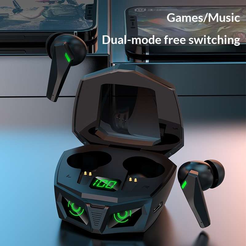 Esports Gaming Bluetooth Headset Wireless Stylish Design Low Latency Ultra-long Battery Life And Noise Cancellation