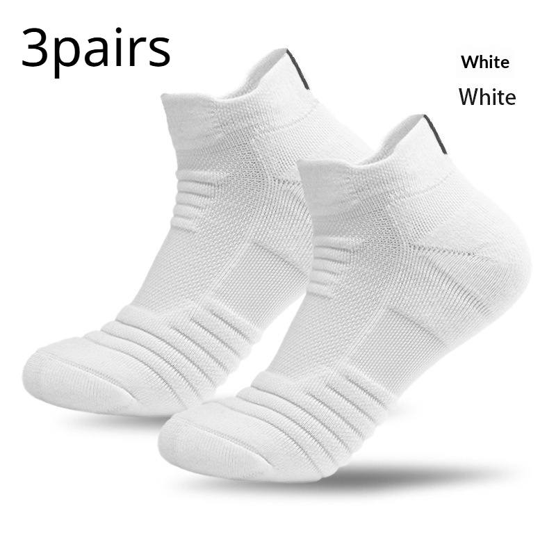 Basketball Socks Thickened Towel-bottom Mid-calf Length Breathable Sweat-absorbing And Non-slip