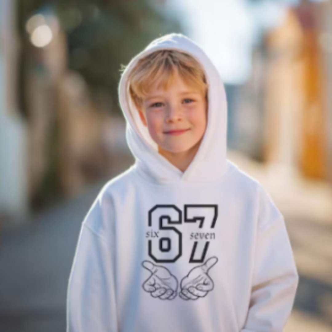 Fashionable Edgy And Cool Boys Hooded Sweatshirt Casual Top