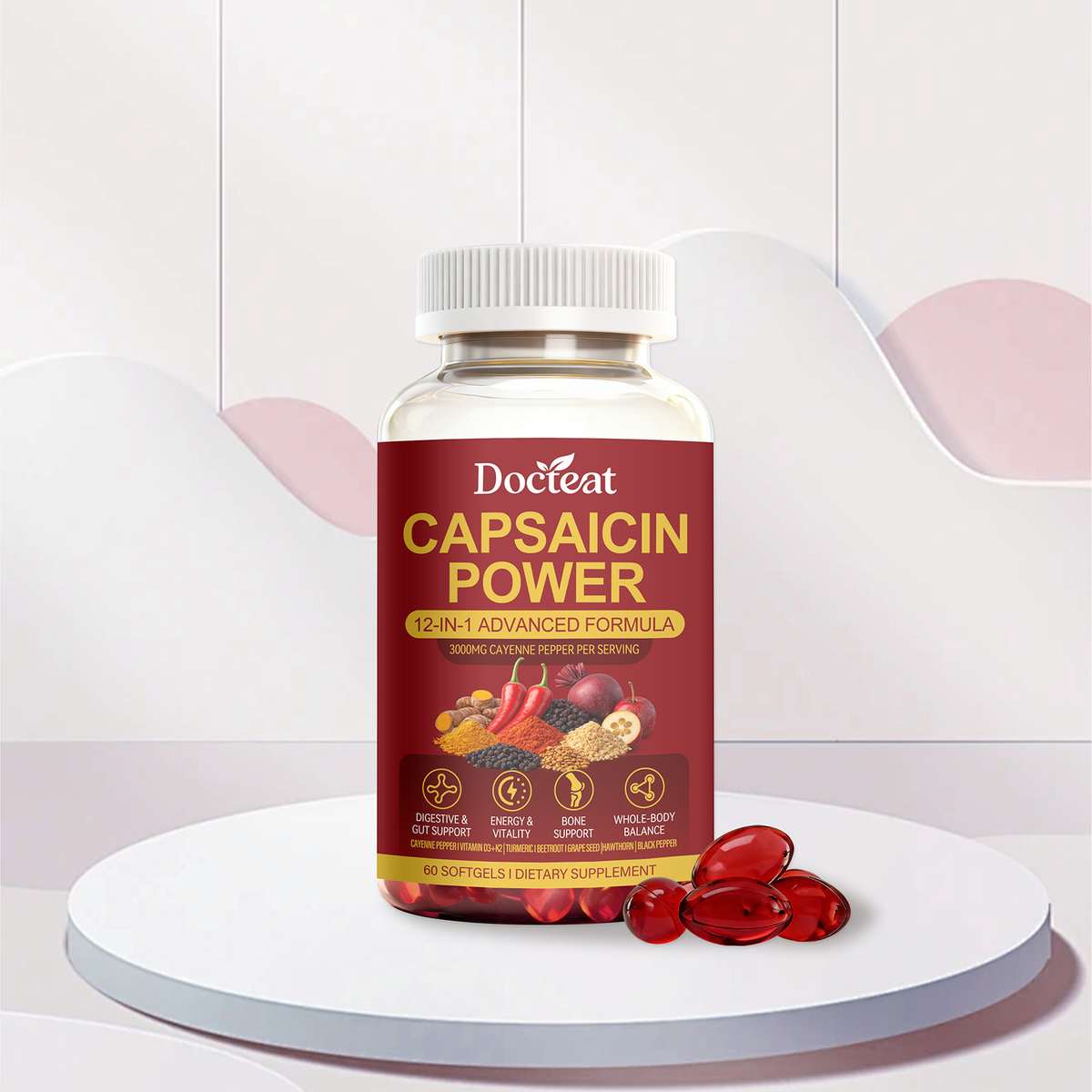 12-in-1 Chili Softgels