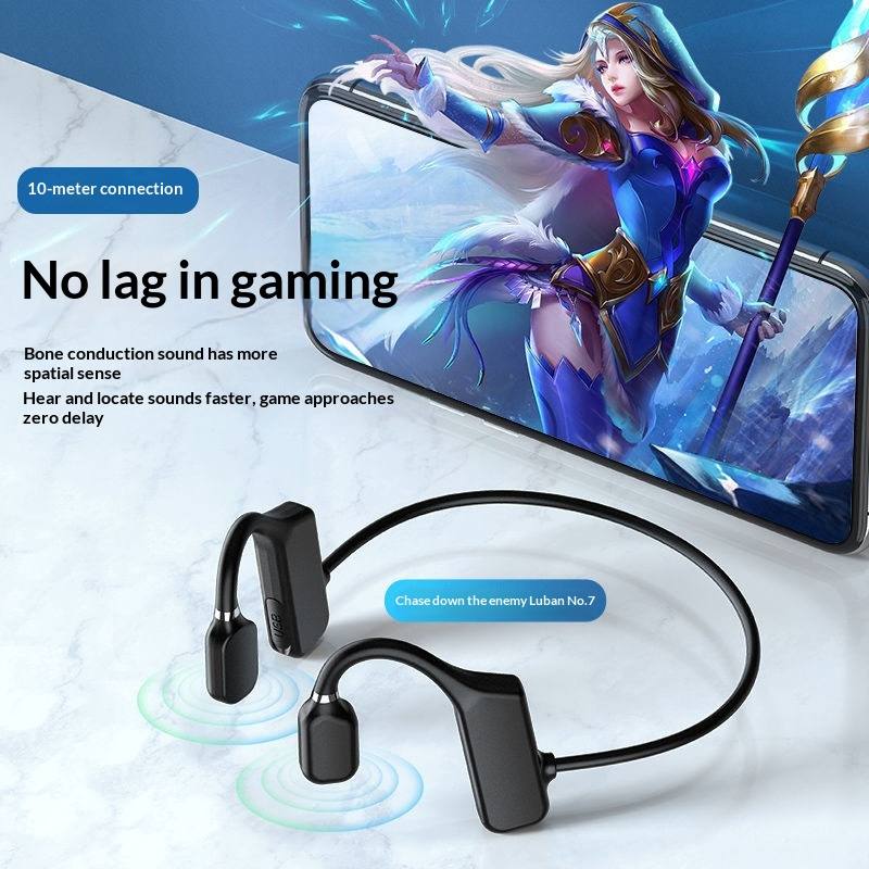 Bone Conduction Sports Bluetooth Headphones