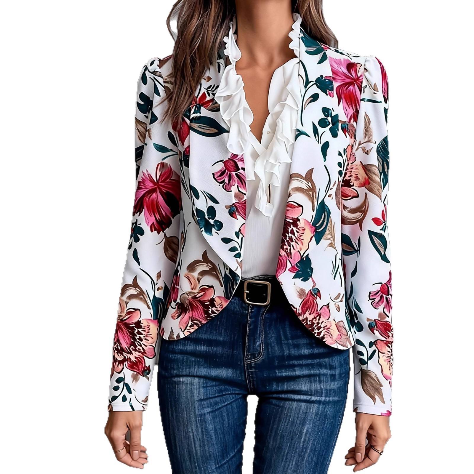 Women's Commuter Fashion Casual All-Match Jacket Top