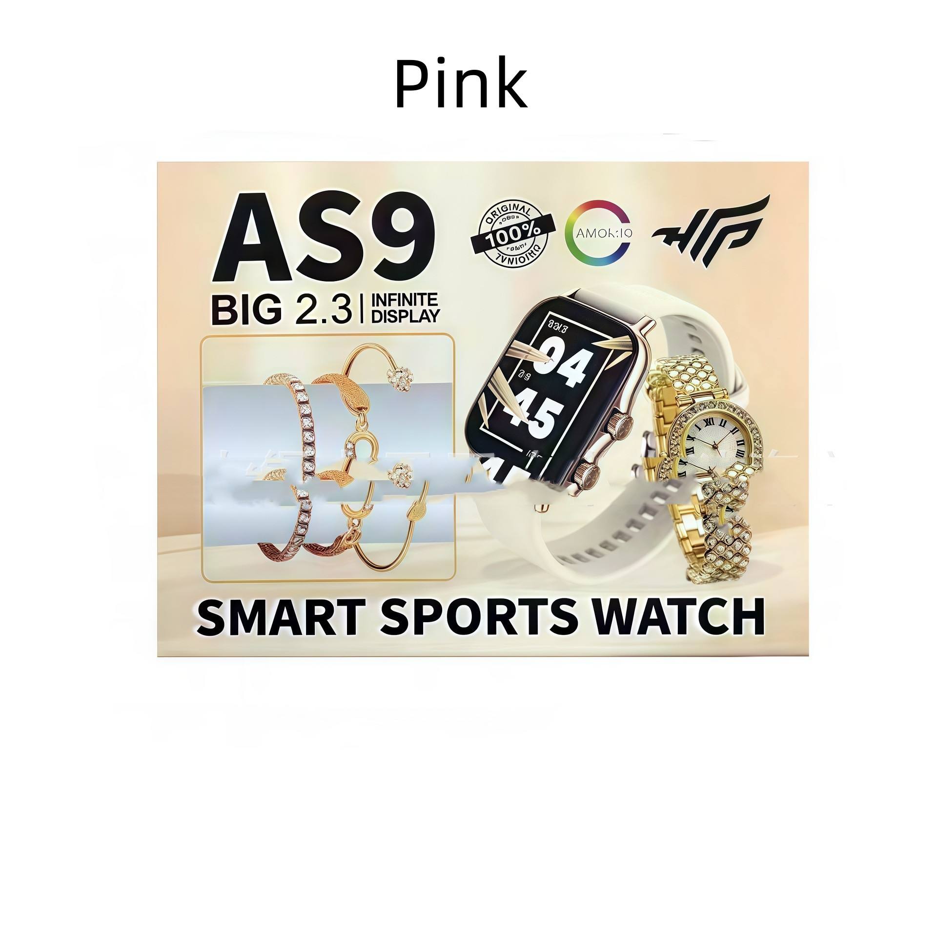Bluetooth Calling Sports Pedometer Heart Rate Monitoring Watch