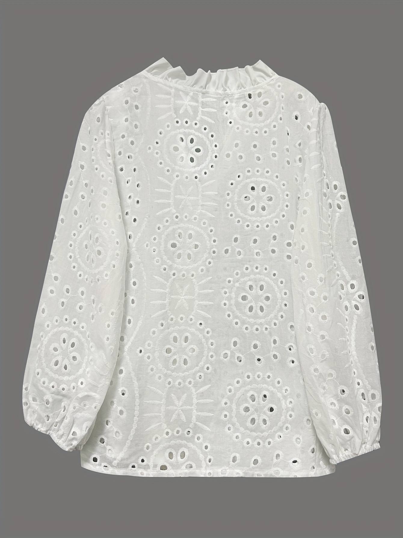 Women's Top Button-down White Shirt