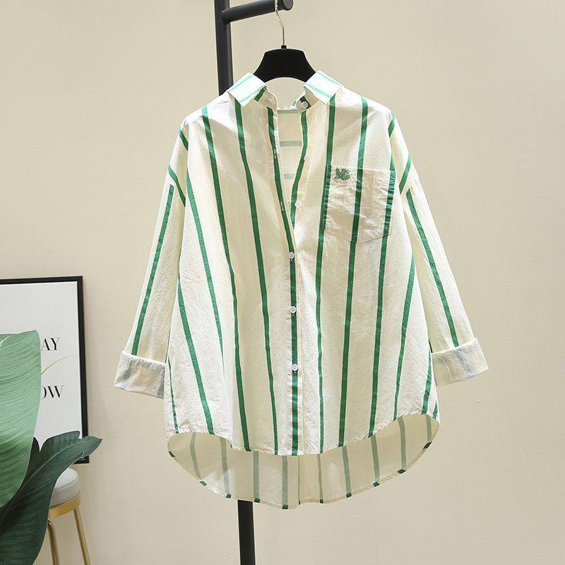 Korean-style Loose Casual Long-sleeve Shirt Sun-protective Top