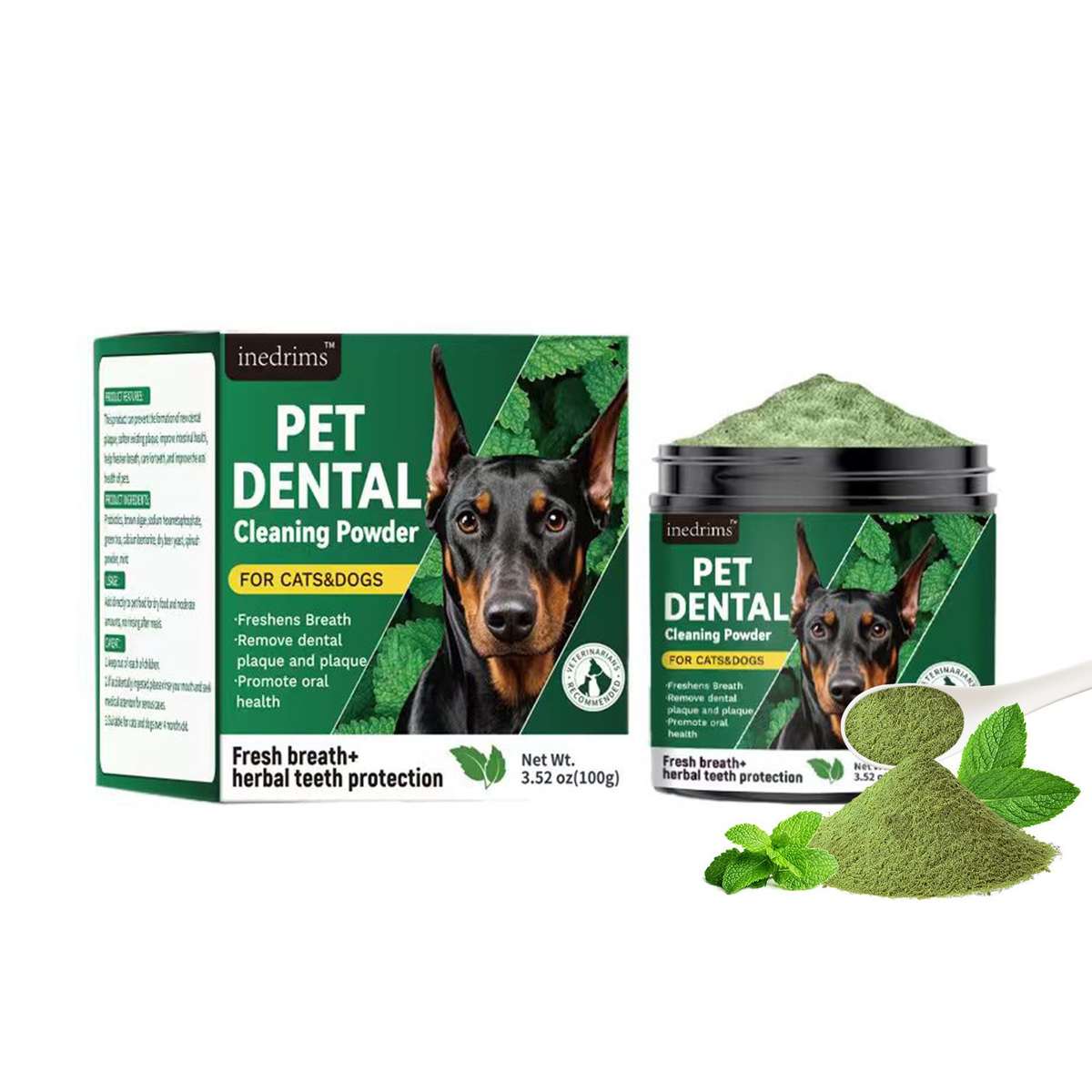 Dental Probiotic Cleaning Powder For Pets