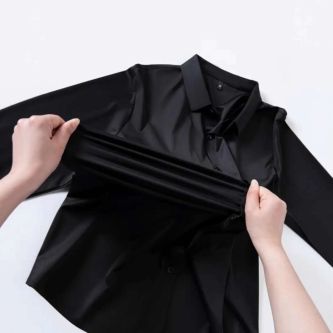 Sunscreen Cool Breathable Business Fashion Shirt Man